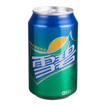 雪碧 饮料 汽水 330ml24罐 整箱 清爽柠檬味碳酸饮料易拉罐听装